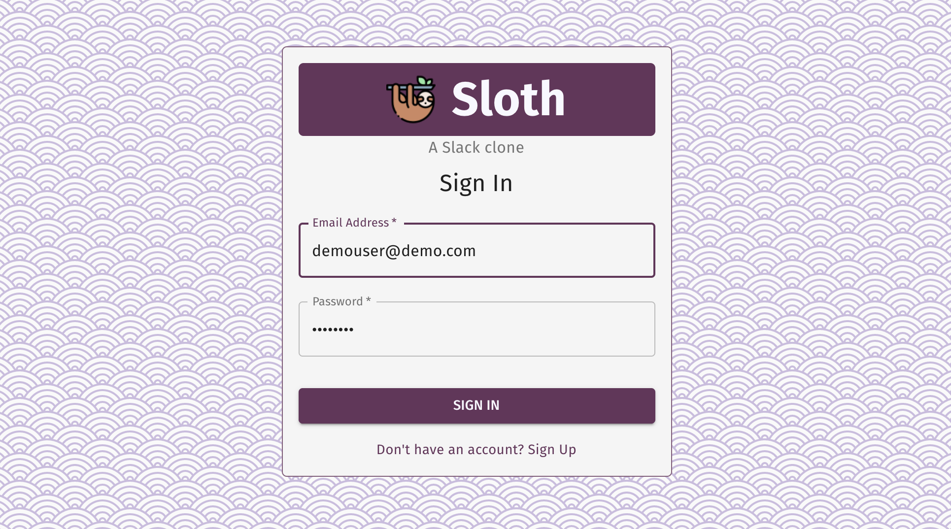 Sloth Image